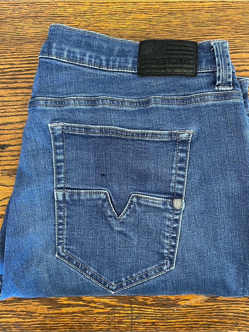 Howitzer Mens Liberty Jeans Size 40x34 Tactical Denim Relaxed Taper Stretch - Picture 3 of 11